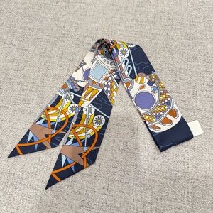 1* Hermes Twilly Scarf NWT Authentic Scarf Odyssey